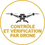 drone pour toiture